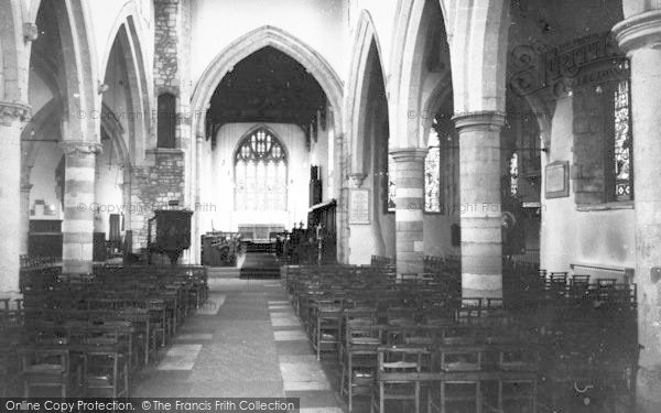 Photo of Pocklington, Church, Interior c.1960