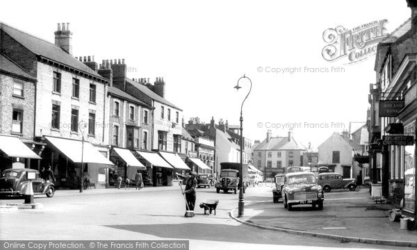 Photo of Pocklington, Market  Place c.1955