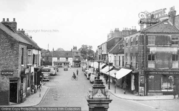 Photo of Pocklington, Market Place c.1955