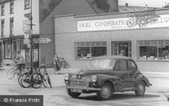 Morris Minor Outside The Co-Op c.1960, Pocklington