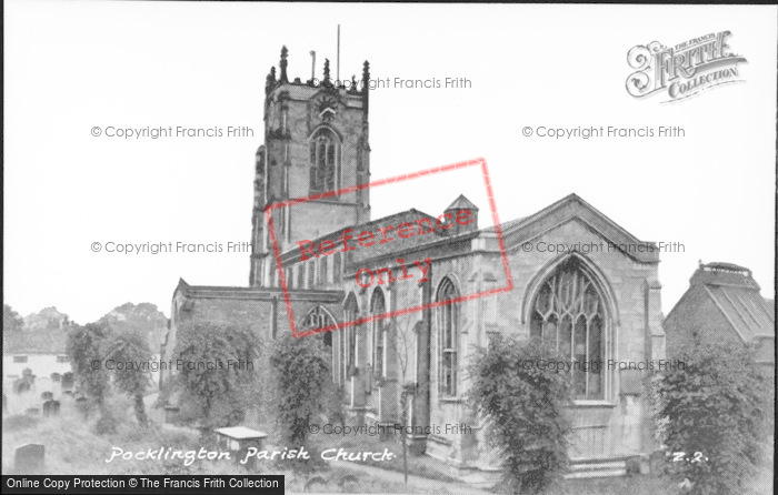 Photo of Pocklington, Parish Church c.1950