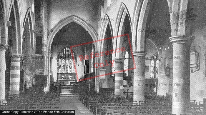 Photo of Pocklington, Parish Church Interior c.1950