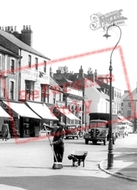 Street Sweeper, Market  Place c.1955, Pocklington