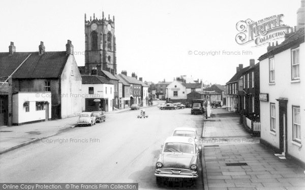 Photo of Pocklington, View From George Street c.1965