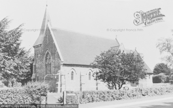 Photo of Polegate, St John's Church c.1955
