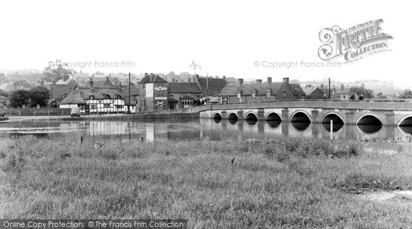 Photo of Polesworth, River Anker and Bridge 1958