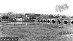 Polesworth, River Anker and Bridge 1958