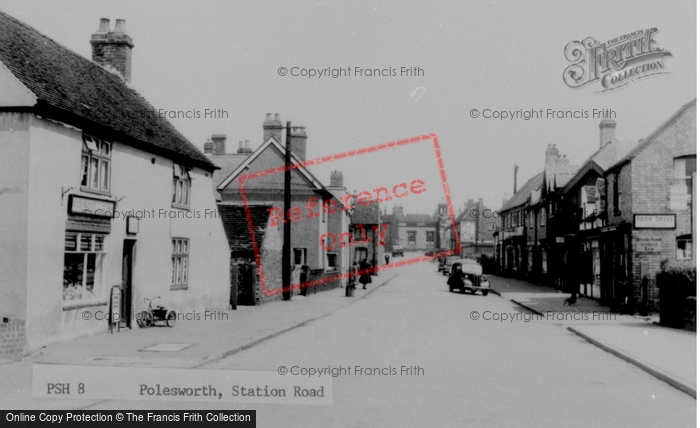 Photo of Polesworth, Station Road c.1958