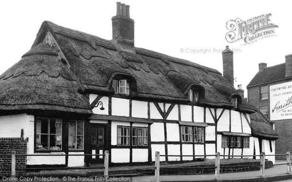 Photo of Polesworth, Thatched Cottage 1958
