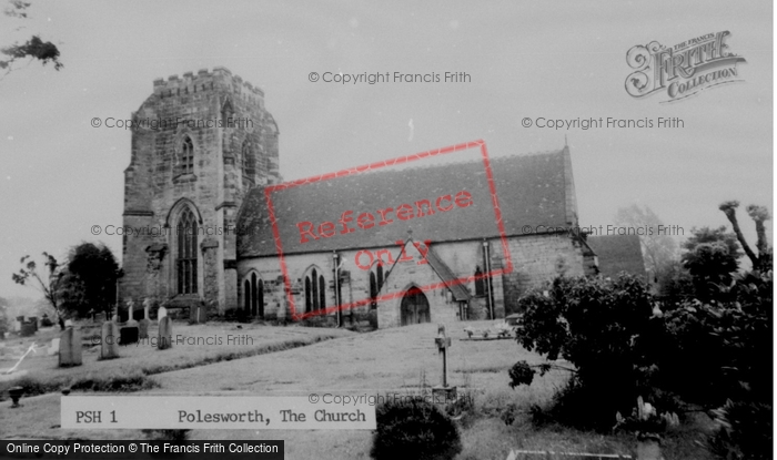 Photo of Polesworth, The Church c.1955
