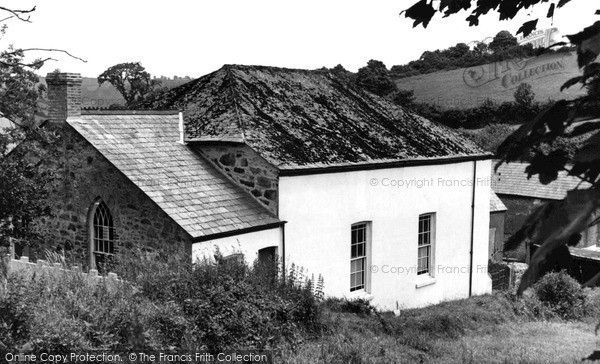 Photo of Polgooth, the Wesleyan Chapel c1955