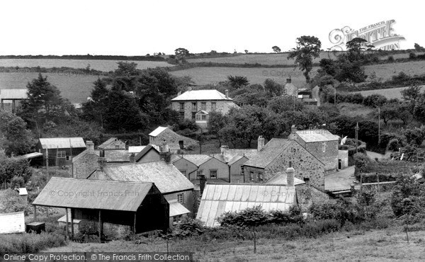Photo of Polgooth, Village c.1955