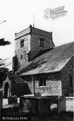 St Nicholas Church c.1960, Poling