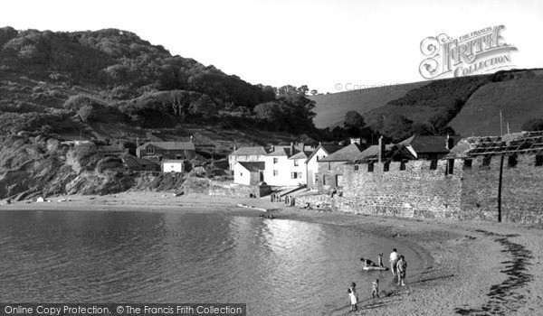 Photo of Polkerris, c.1955