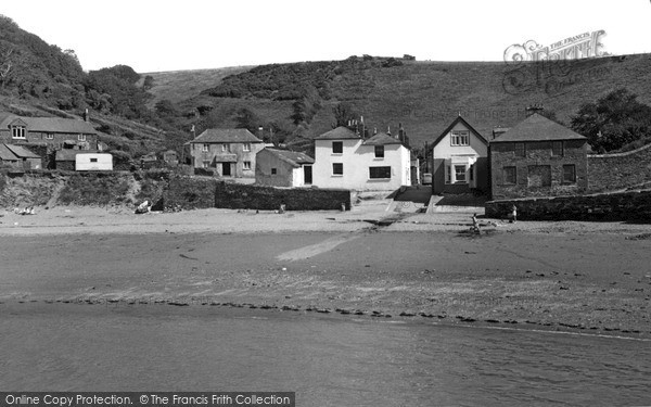 Photo of Polkerris, c.1955