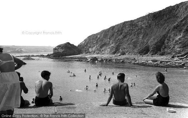 Photo of Polkerris, c.1960