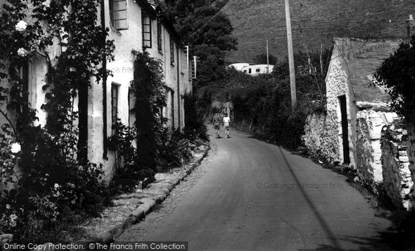 Photo of Polkerris, c.1965