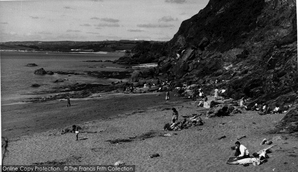 Photo of Polkerris, The Beach And Coast c.1960