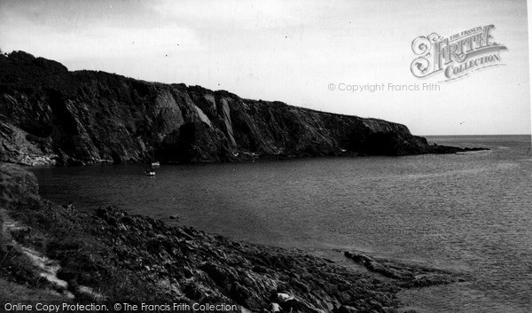 Photo of Polkerris, The Cliffs c.1960