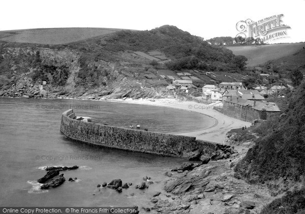 Photo of Polkerris, The Old Quay c.1950