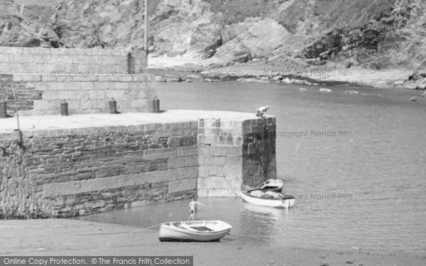 Photo of Polkerris, The Pier c.1960