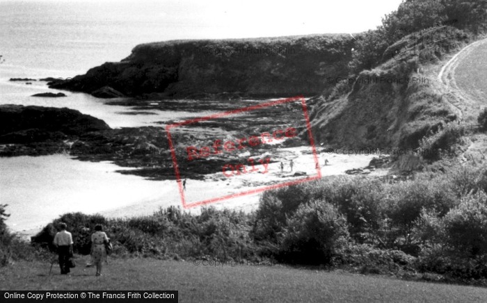 Photo of Polkerris, Walking To Gribben Head c.1960