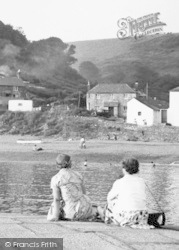 Watching The Harbour c.1960, Polkerris