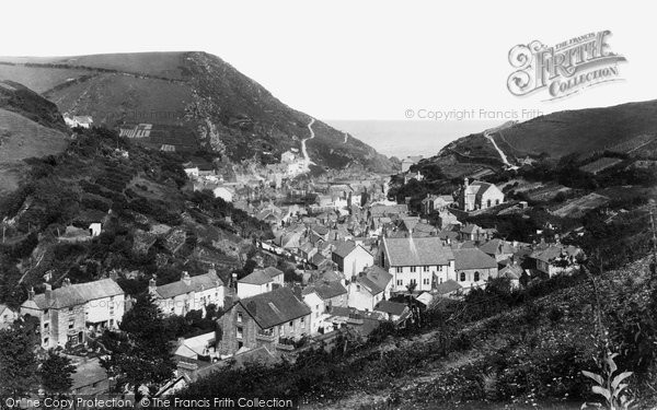 Photo of Polperro, 1908