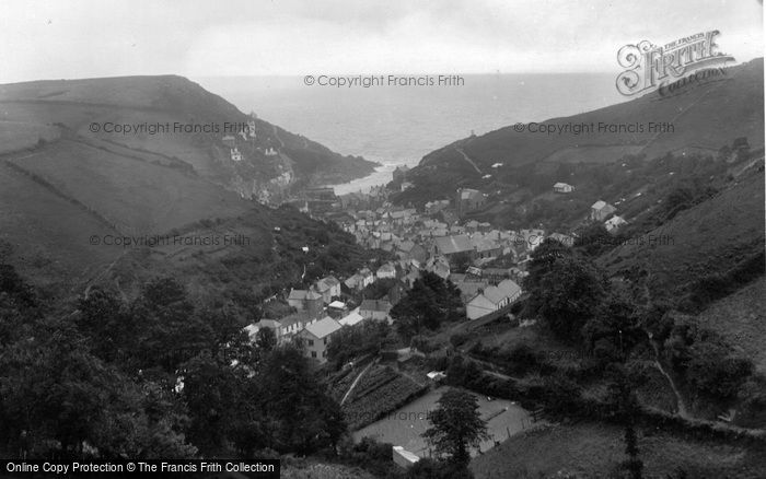 Photo of Polperro, 1924