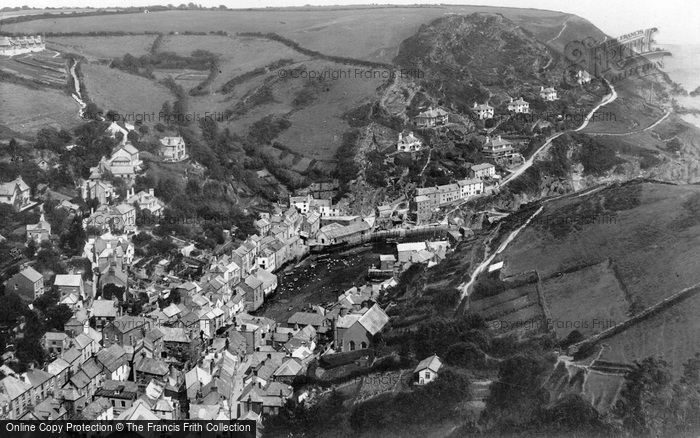 Photo of Polperro, 1928