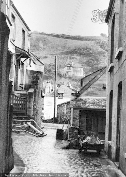 Photo of Polperro, A Quaint Street c.1955