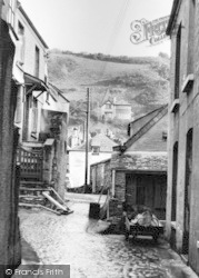 A Quaint Street c.1955, Polperro