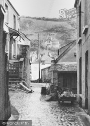 A Street View c.1955, Polperro
