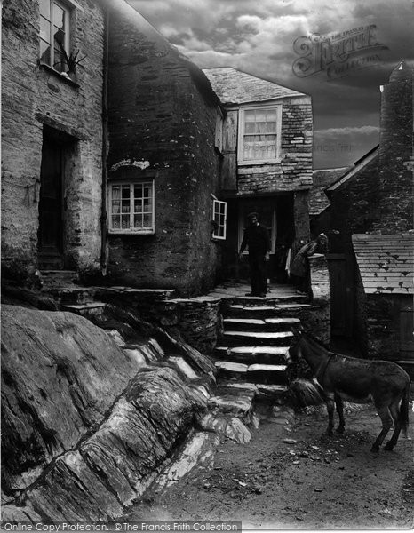 Photo of Polperro, An Old Smugglers Cottage 1924