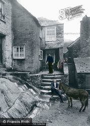 An Old Smugglers Cottage 1924, Polperro