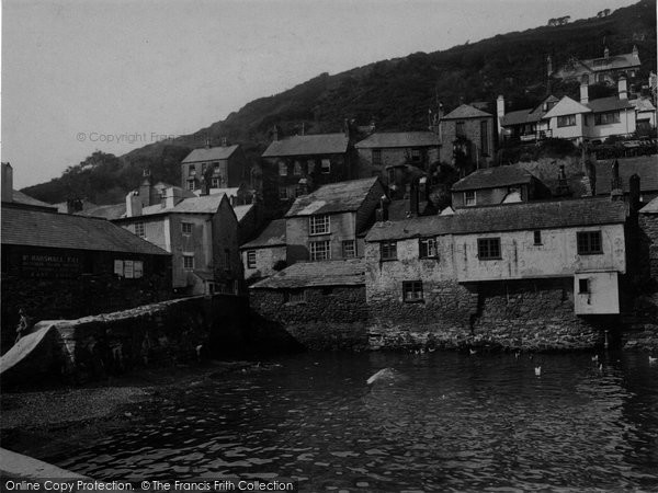 Photo of Polperro, Bridge End 1924