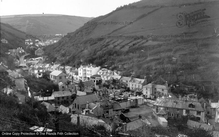 Photo of Polperro, c.1955