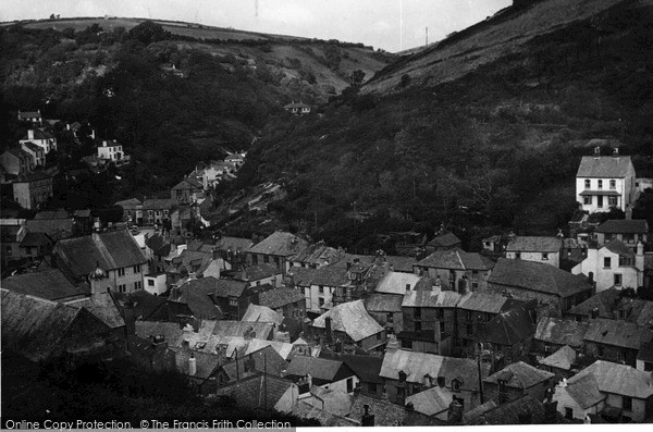 Photo of Polperro, c.1955