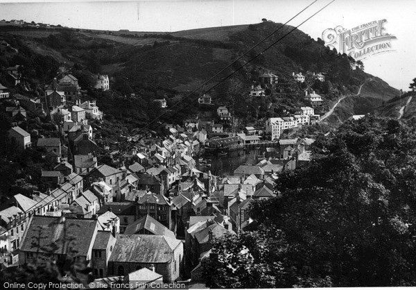 Photo of Polperro, c.1955