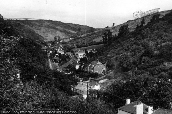 Photo of Polperro, c.1955