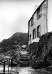 Cliff Path c.1955, Polperro