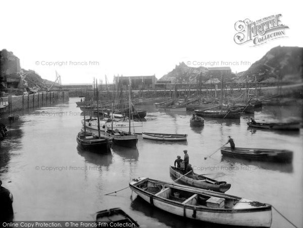 Photo of Polperro, Fishing Boats 1924