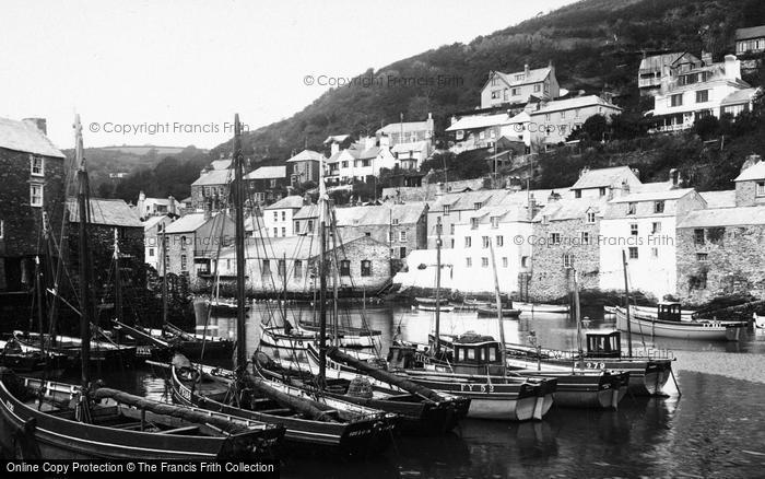 Photo of Polperro, Fishing Boats c.1935