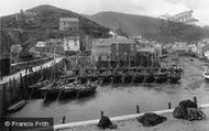 Fishing Boats In The Harbour 1924, Polperro