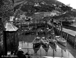 Fishing Boats In The Harbour 1928, Polperro