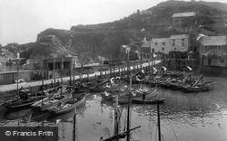 Fishing Boats In The Harbour 1928, Polperro