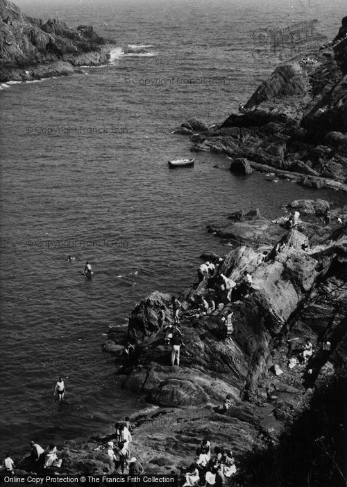 Photo of Polperro, From The Cliffs c.1955
