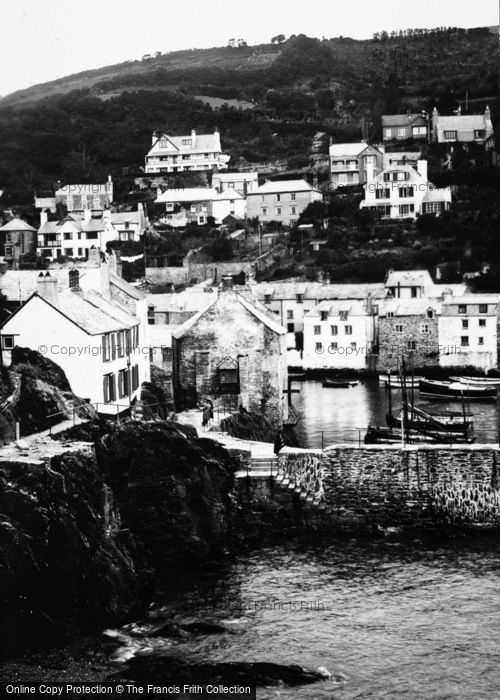 Photo of Polperro, Harbour c.1935