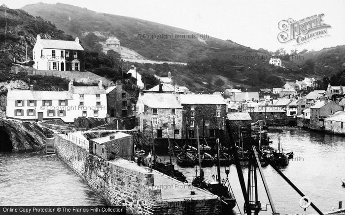 Photo of Polperro, Harbour c.1935