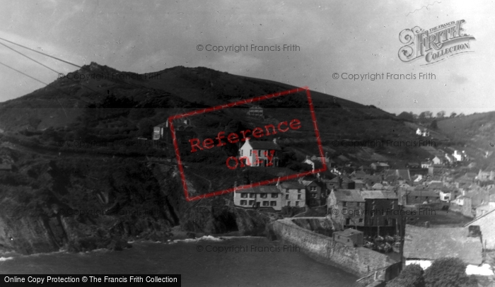 Photo of Polperro, Harbour c.1955